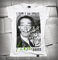„I don't do drugs. I am drugs.” | Koszulka damska