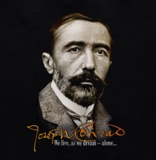 Joseph Conrad „We live, as we dream – alone...” | Koszulka męska