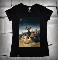 Francisco Goya „Sabat czarownic” lub „Wielki Kozioł” (El Aquelarre o El gran cabrón) | Koszulka damska