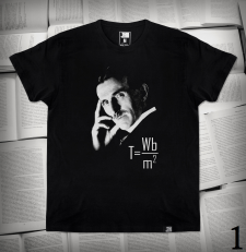 Nikola Tesla | Koszulka męska
