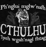 Ph’nglui mglw’nafh Cthulhu R’lyeh wgah’nagl fhtagn. H.P. Lovecraft | Tank-top damski