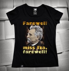 „Farewell, miss Iza, farewell!” Bolesław Prus | Koszulka damska
