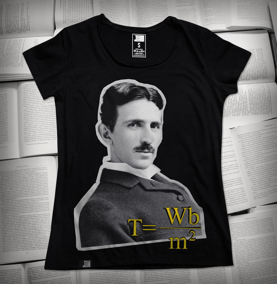 Никола Тесла (Nikola Tesla) | Koszulka damska