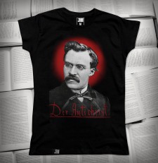 „Der Antichrist.” (Fryderyk Nietzsche) | Koszulka damska