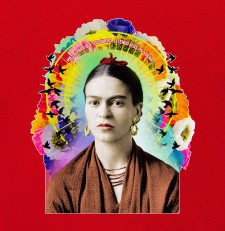 „Pies, ?para qué los quiero si tengo alas pa' volar?” (Frida Kahlo) | Koszulka damska