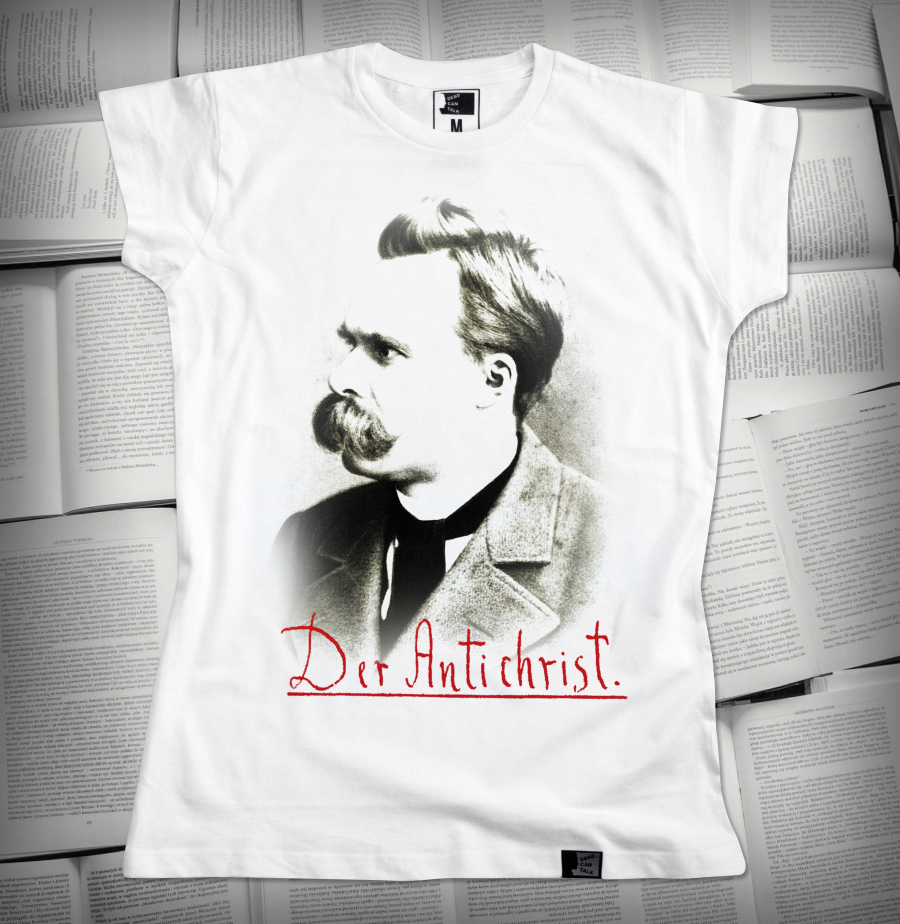 „Der Antichrist.” Friedrich Nietzsche | Koszulka damska