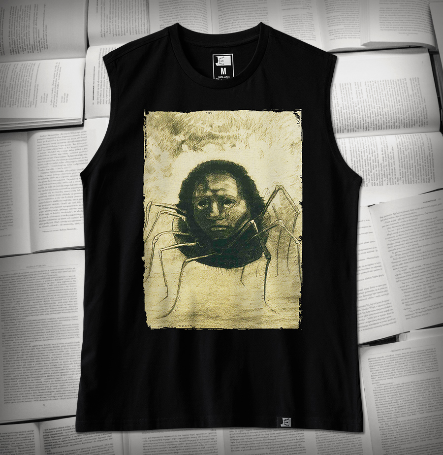 „Płaczący pająk” (Odilon Redon) | Tank-top męski