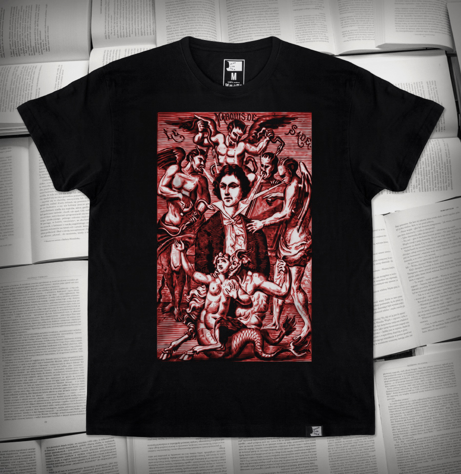 Markiz Donatien Alphonse François de Sade | Koszulka męska