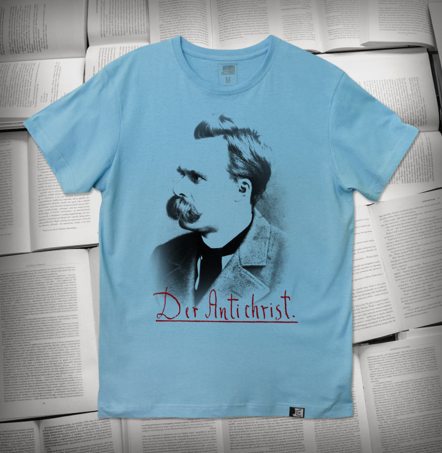 Friedrich Nietzsche „Der Antichrist.” | Koszulka męska