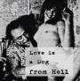 „Love is a Dog from Hell” Charles Bukowski | Bluza męska z kapturem