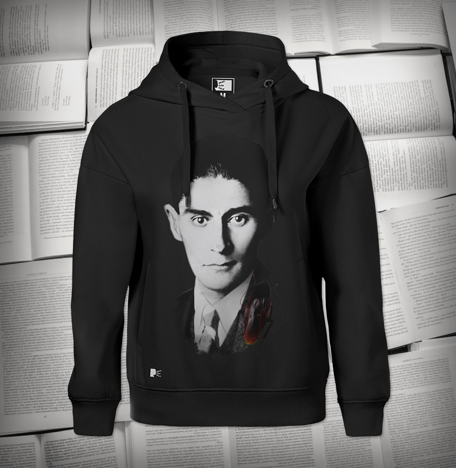 Franz Kafka | Bluza damska z kapturem