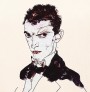 Egon Schiele „Autoportret” (1912) | Bluza damska z kapturem