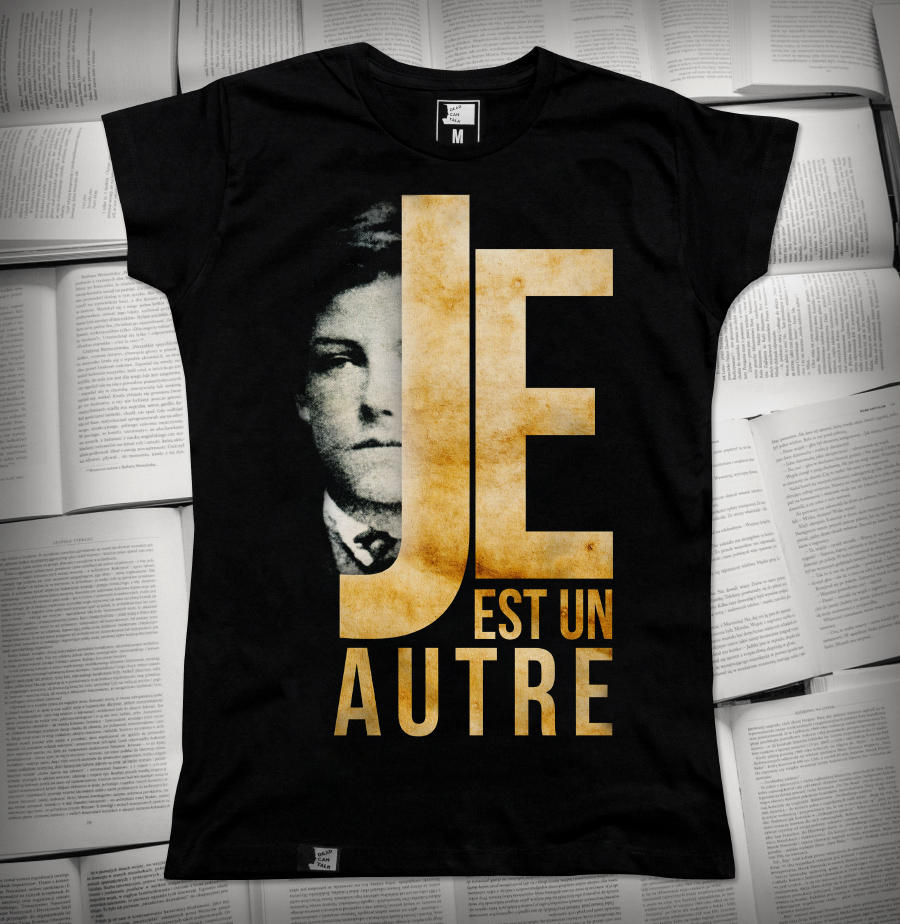 Arthur Rimbaud „JE est un autre” | Koszulka damska