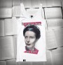 Simone de Beauvoir „On ne naît pas femme, on le devient.” | Tank-top damski