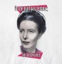 Simone de Beauvoir „On ne naît pas femme, on le devient.” | Tank-top damski