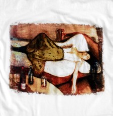 Edvard Munch - Nazajutrz | Koszulka damska