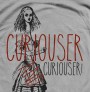 „Curiouser and curiouser!” Alice in Wonderland | Koszulka damska